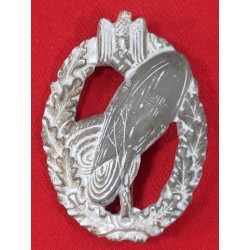 RD888.)ARMY BALLOON OBSERVER'S BADGE IN SILVER