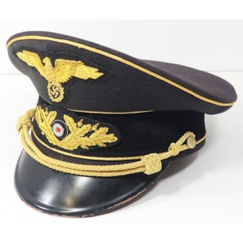 RD885.)DIPLOMATIC OFFICIAL'S VISOR CAP