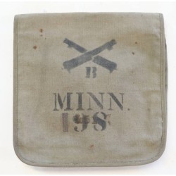 US136.)SPANISH-AMERICAN WAR HAVERSACK, MINNESOTA NATIONAL GUARD