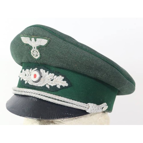 G957.)3rd RCH GERMAN FORESTRY OFFICER'S VISOR CAP
