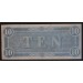 US461.)CONFEDERATE STATE 1864 $10 NOTE
