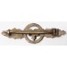 G472.)LUFTWAFFE TRANSPORT CLASP IN BRONZE WITH MATCHING AWARD DOCUMENT