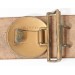 G451.)NSDAP POLITICAL LEADER'S LEATHER BELT AND BUCKLE