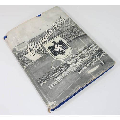 G465.)CIGARETTE CARD ALBUM, 1936 OLYMPICS