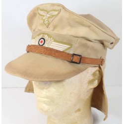 RD581.)LUFTWAFFE HERMANN GORING TROPICAL FIELD CAP
