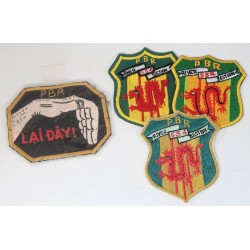 RD585.)FOUR (4) VIETNAM WAR USN RIVERBOAT PATCHES