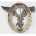 RD586.)LUFTWAFFE PILOT'S BADGE, NAME ENGRAVED