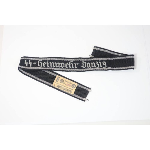 RD580.)SS-HOME GUARD DANZIG OFFICER'S CUFF-TITLE