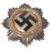 RD574.)CASED GERMAN CROSS IN GOLD