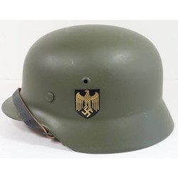 RD604.)KRIEGSMARINE DOUBLE-DECAL M35 STEEL HELMET