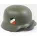 RD604.)KRIEGSMARINE DOUBLE-DECAL M35 STEEL HELMET