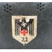 RD599.)GERMAN RED CROSS CIVILIAN STYLE STEEL HELMET