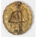 G540.)1936 SPANISH-TYPE WOUND BADGE IN GOLD