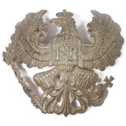 G553.)IMPERIAL PRUSSIAN ENLISTED RANKS SPIKED HELMET PLATE