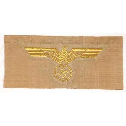G554.)KRIEGMARINE TROPICAL ENLISTED RANKS BREAST EAGLE