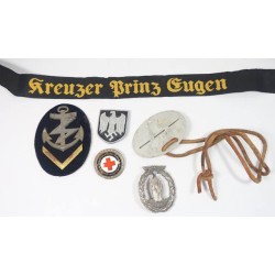 G545.)COLLECTION OF SIX (6) GERMAN 3rd RCH INSIGNIA