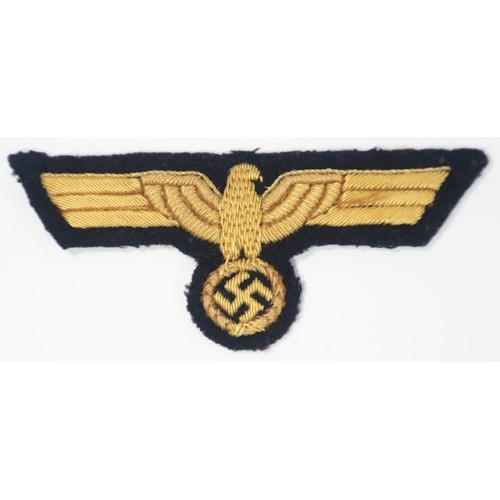 G563.)KRIEGSMARINE OFFICER'S BREAST EAGLE