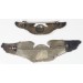 US634.)TWO WWII USAAF NAVIGATOR'S WINGS US634.)TWO WWII USAAF NAVIGATOR'S WINGS