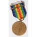 US624.)BOXED WORLD WAR ONE VICTORY MEDAL, USMC RECIPIENT