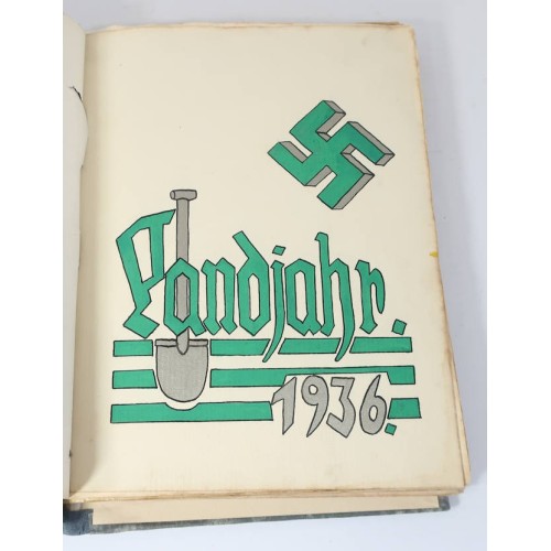 G653.)HJ DIARY AND SERVICE TIME CHRONCLE