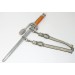 G658.)GERMAN ARMY OFFICER'S DAGGER W/KNOT AND HANGERS