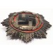 RD666.)GERMAN CROSS IN GOLD, NAME ENGRAVED