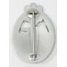 RD685.)PANZER ASSAULT BADGE IN SILVER