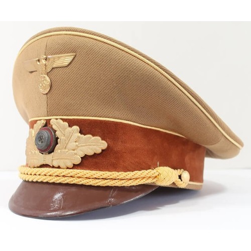 RD668.)SPLENDID NSDAP REICHSLEITER'S VISOR CAP