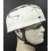 RD679.)LUFTWAFFE SINGLE-DECAL WINTER CAMOUFLAGED STEEL HELMET