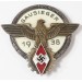 RD680.)CASED 1938 NATIOANAL TRADE COMPETITION BADGE, GAUSIERGER 
