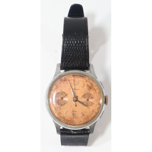 US621.)WWII DOREX PILOT'S WRIST WATCH NAME ENGRAVED ON BACK