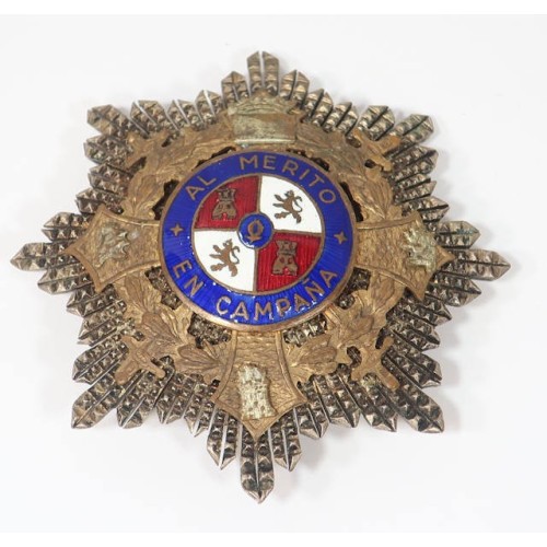 OC613.)SPANISH CIVIL WAR SPANISH WAR CROSS BREAST STAR OC613.)SPANISH CIVIL WAR SPANISH WAR CROSS BREAST STAR