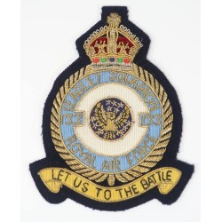 OC617.)RAF EAGLE SCQUADRON US VOLUNTEER'S POST-WAR JACKET PATCH