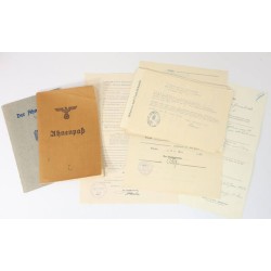 G800.)3rd RCH PROOF OF ANCESTRY AHNENPASS AND SUPPORTIVE DOCUMENTS