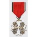 G812.)CASED EAGLE ORDER 3rd CLASS WITH SWORDS