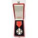 G812.)CASED EAGLE ORDER 3rd CLASS WITH SWORDS
