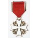 G788.)CASED EAGLE ORDER SERVICE CROSS 3rd CLASS WITHOUT SWORDS