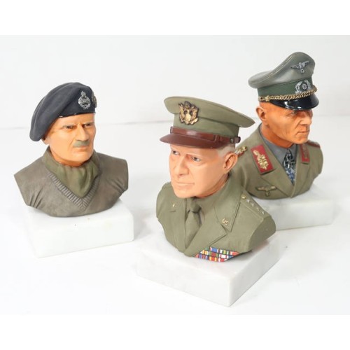 RD798.)THREE SPECTACULAR WWII LEADER'S BUSTS