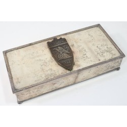 RD746.)NSDAP NURNBERG SILVER CIGARETTE CASE