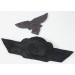 RD869.)LUFTWAFFE GENERAL OFFICER'S VISOR CAP EAGLE/WREATH SET