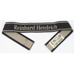 RD877.)W-SS ENLISTED RANKS CUFF-TITLE 'REINHARD HEYDRICH'