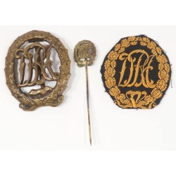 G895.)THREE (3) DRL SPORTS BADGES