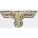 G890.)GERMAN ARMY OFFICER'S BULLION WIRE EMBROIDERED BREAST EAGLE