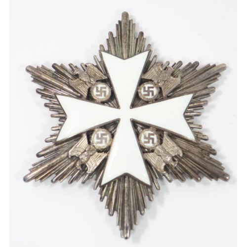 G904.)GERMAN EAGLE ORDER BREAST STAR WITHOUT SWORDS