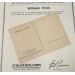 G896.)SIGNED PHOTO CARD, REICHSMINISTER OF THE INTERIOR FRICK