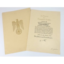 G917.)3rd RCH JUSTICE OFFICIAL'S PROMOTION DOCUMENT