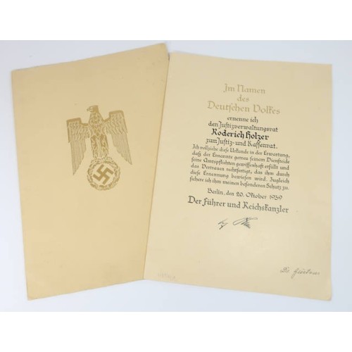G917.)3rd RCH JUSTICE OFFICIAL'S PROMOTION DOCUMENT G917.)3rd RCH JUSTICE OFFICIAL'S PROMOTION DOCUMENT