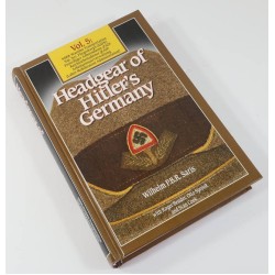 G952.)REFERENCE BOOK: SARIS'S HEADGEAR OF HITLER'S GERMANY NSKK, NSFK AND RAD