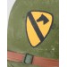 RD972.)KOREAN WAR/VIETNAM WAR US ARMY 1st CAVALRY DIV M-1 HELMET RD972.)KOREAN WAR/VIETNAM WAR US ARMY 1st CAVALRY DIV M-1 HELMET