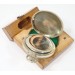 G1055.)KRIEGSMARINE STOP WATCH IN ITS WOODEN CASE G1055.)KRIEGSMARINE STOP WATCH IN ITS WOODEN CASE
